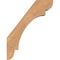 Ekena Millwork 5 1/2"W x 14"D x 18"H Olympic Smooth Knee Brace, Western Red Cedar BRC06X14X18OLY00SWR - alternate 3